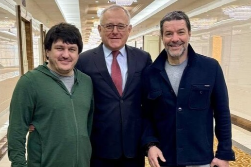 지난달 31일부터 이달 4일까지 평양에 머문 '파트나쉬카' 지휘관 아크라 아비드즈바 등을 위해 북한이 유익한 프로그램을 준비했다며 관련 사진을 공개혔다. /주북러시아대사관 텔레그램 갈무리