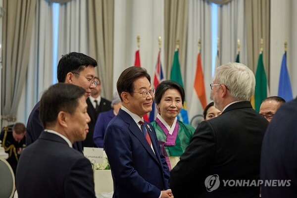 미국을 방문 중인 이재명 대통령/연합뉴스 