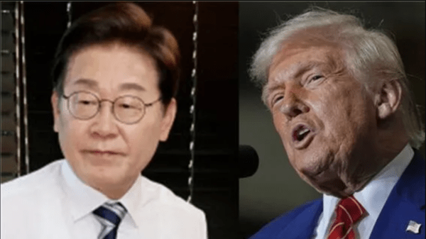 이재명 대통령과 도널드 트럼프 대통령