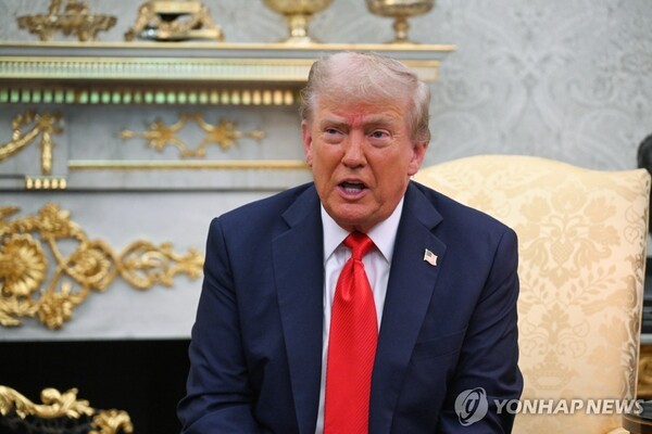 도널드 트럼프 미국 대통령이 북한, 중국, 러시아 3국의 반미·반서방 연대에 어떤 대응 카드를 내놓을지 주목되고 있다./연합