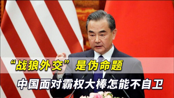 중국에 전랑외교는 없다는 입장을 피력한 바 있는 왕이(王毅) 외교부장. 강력한 부인은 곧 전랑외교가 존재한다는 사실을 시인하는 것으로 볼 수 있다./환구시보