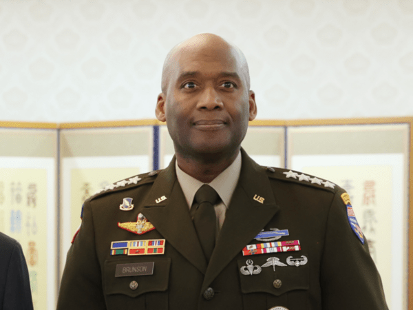 제이비어 브런슨 주한미군사령관/뉴시스 