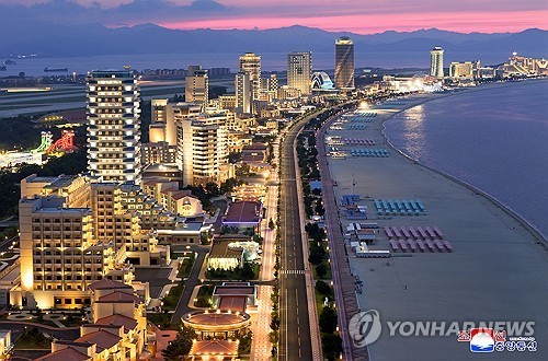 북한 원산-갈마해안관광지구/연합뉴스